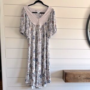 Lucky Brand Soft Pastel Tone Sundress